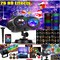 16-Pattern Christmas Projector Light - USB Powered Rotating Stage Effect